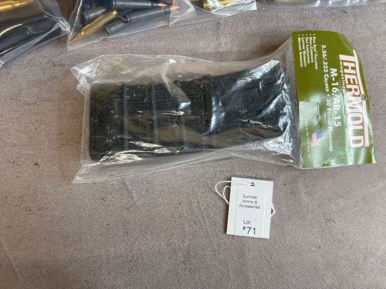 5 .223 Magazines With Misc. Ammo