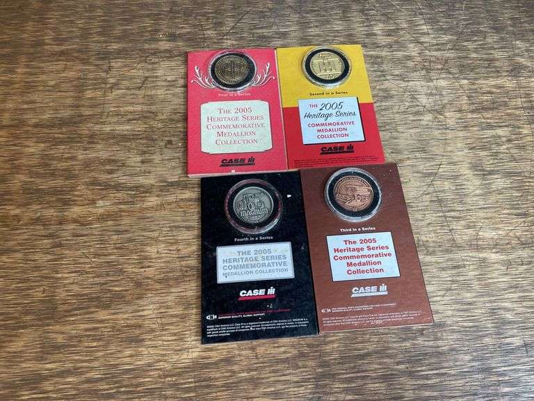 (4) Case-IH 2005 Heritage Series Medallions image