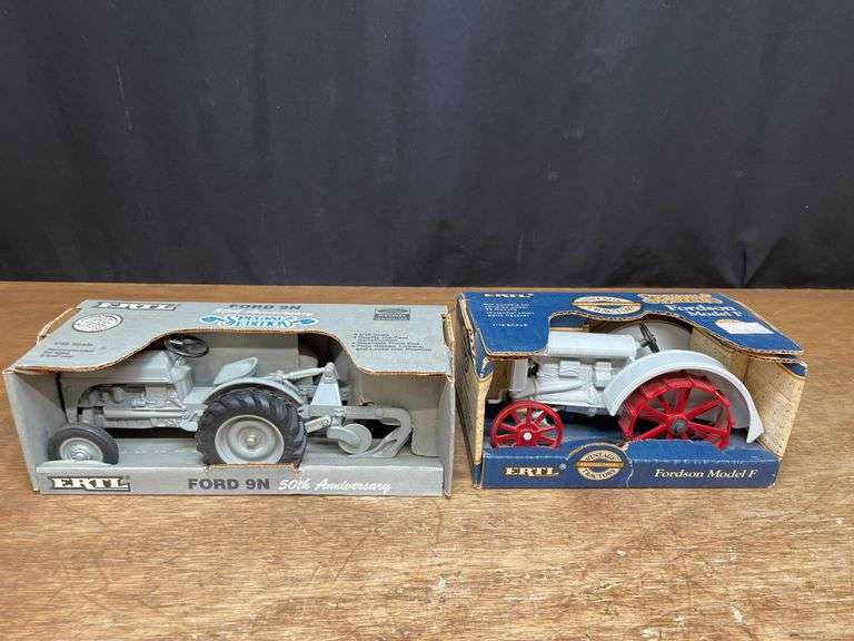 (2) 1/16 Ford 9N + Fordson F NIB Ertl image