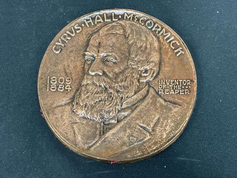 Cyrus McCormick Medallion