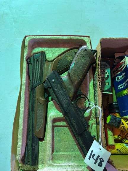 Air pistols and BB ammo