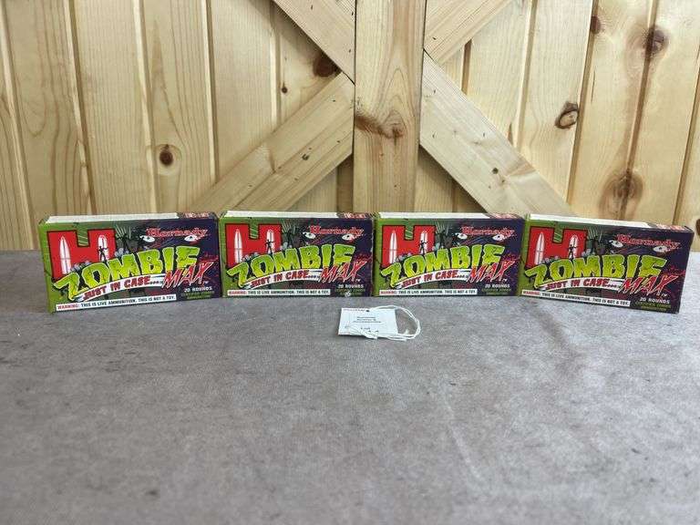 Rare! 4 Boxes Hornady ZombieMax 55-Gr. ZMax  .223 Rem image
