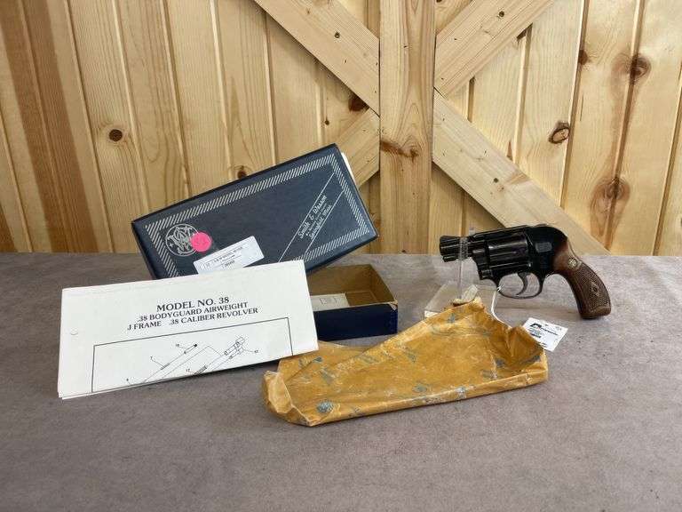 S&W Model 38 Airweight .38 Special DA Revolver image