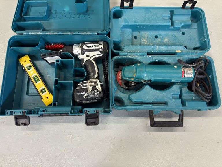 Makita Disc Grinder and Drill