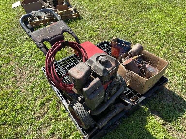 Pressure Washer, Socket Set & Painting Supplies image