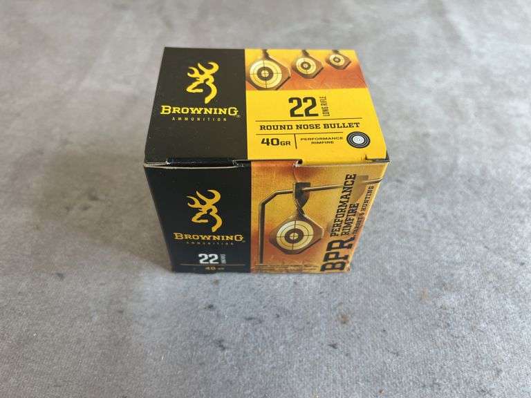 1 Box Browning BPR 40 Gr. .22 LR