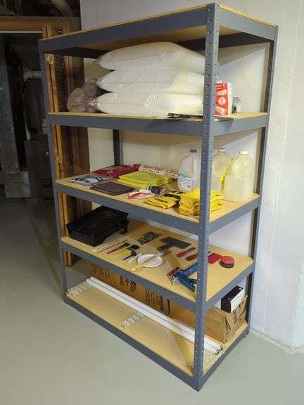 Shelf and Contents Lot - 6ft x 4 ft x 2 ft