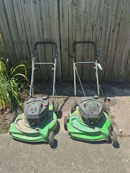 (2) Push Lawnmowers