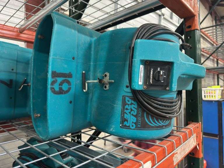 (2) Service Master Turbo Dryers image