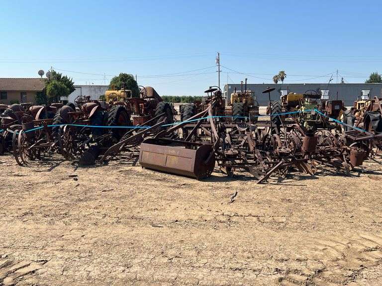 Large Lot of Cultivators and Horse Drawn Implements image