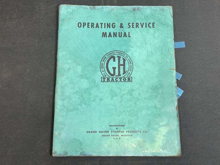 Grand Haven Tractor + Implements Manual image
