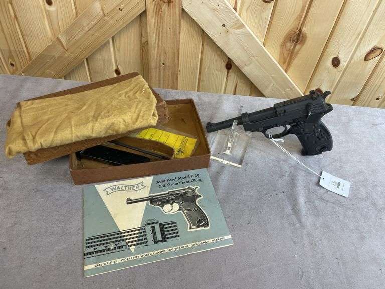 Walther P 38 9mm Semiauto Pistol image