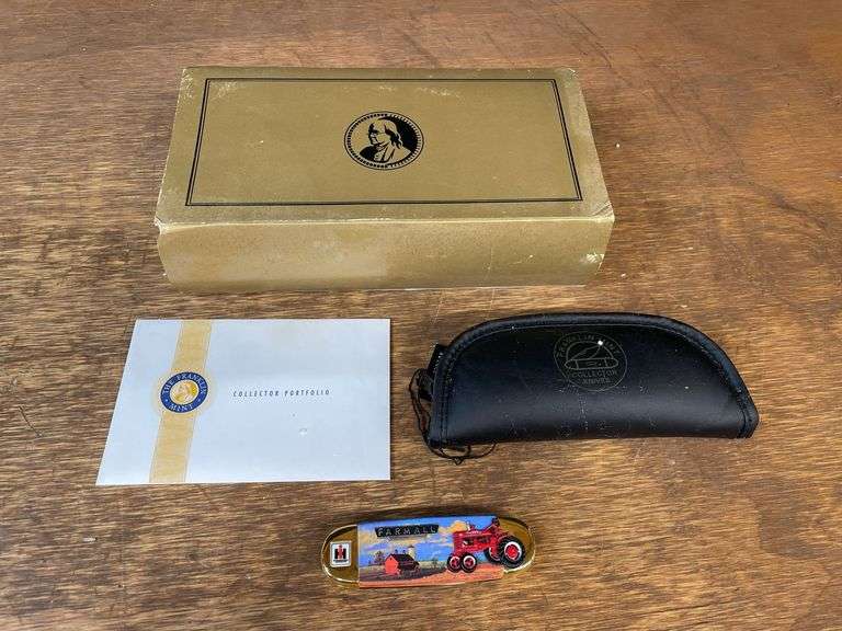 (2) IHC Pocket Knives NIB Franklin Mint