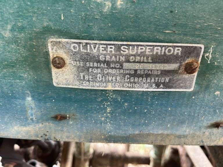 Oliver Superior 8ft Grain Drill
