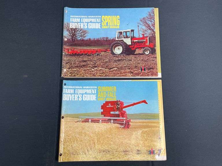 (2) 1967 IH Farm Equipment Buyers Guide image