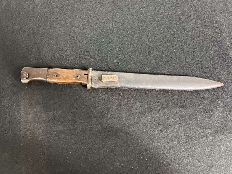 clc43 German WW2 K98k Bayonet w/Steel Scabbard image