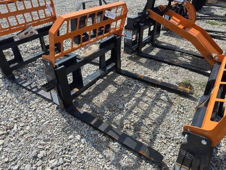 Skid Steer Fork Attachment image