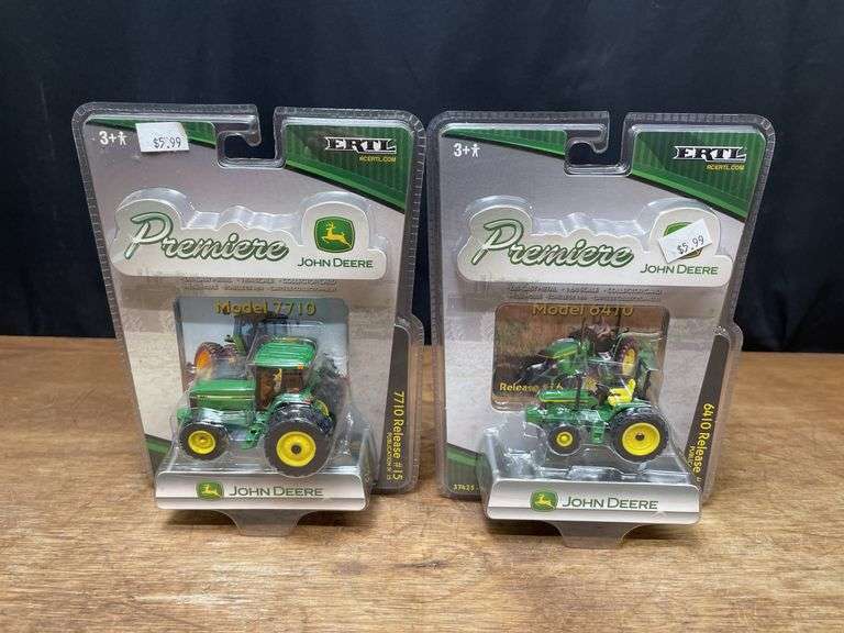 (2) 1/64 John Deere 7710 + 6410 Premiere NIB Ertl image