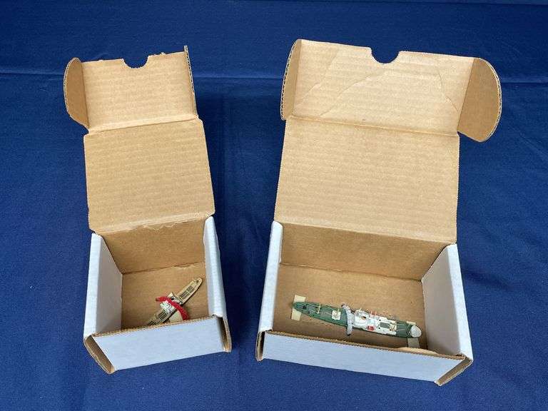 (2) Miniature Freighter Models image