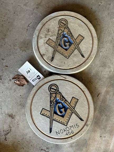Nokomis Masonic Lodge Stones