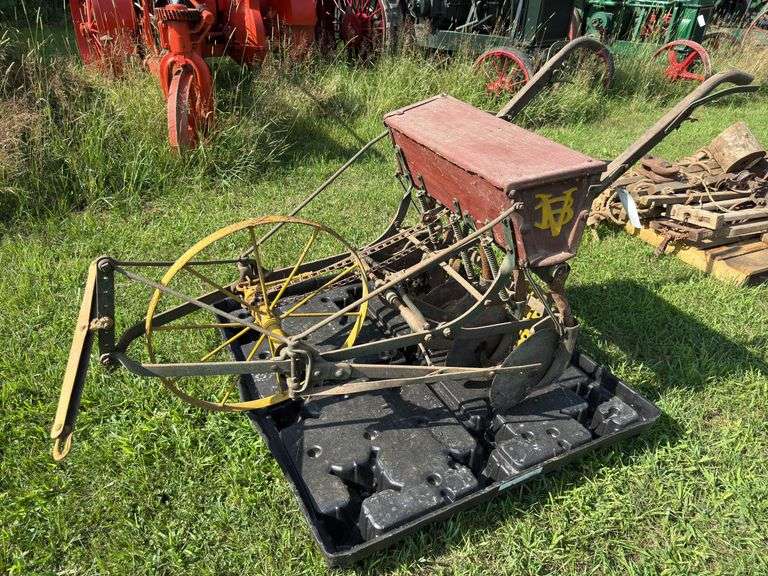 Van Brunt Horse Drawn Grain Drill image