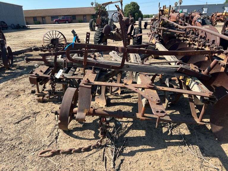 Stockton Wood Beam Plow and Parts Plow image
