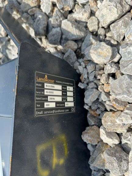 Skid Steer Bale Fork Attachment