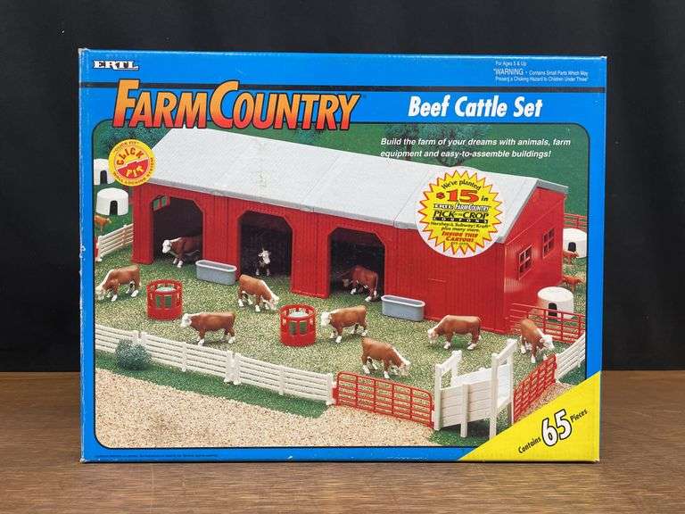 1/64 Beef Cattle Set NIB Ertl image