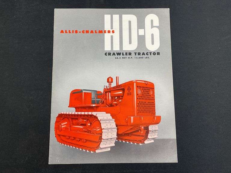 1959 Allis Chalmers HD-6 Crawler Sales Literature image