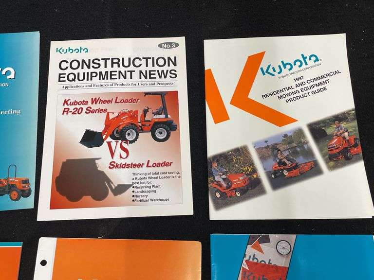 Kubota Sales Literature
