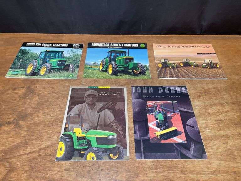 (5) John Deere Tractor Sales Literature image