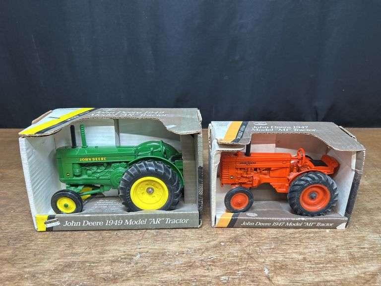 (2) 1/16 John Deere AR + MI NIB Ertl image