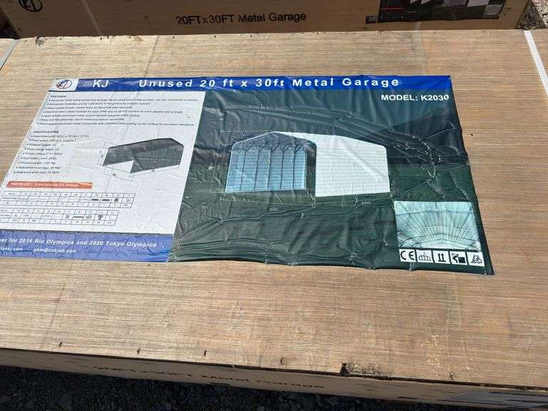 20 X 30FT Metal Garage