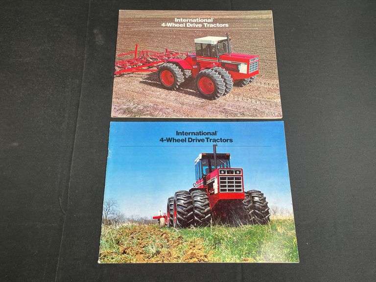 (2) IH 4wd Tractor Sales Literature image