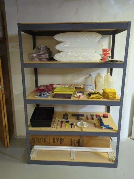 Shelf and Contents Lot - 6ft x 4 ft x 2 ft image