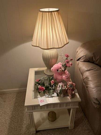Set of End Tables/Lamps