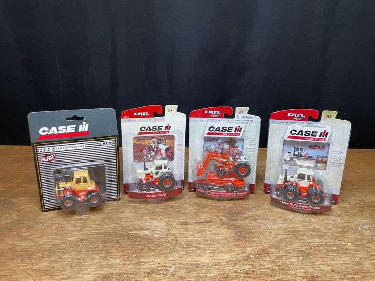 (4) 1/64 Case Tractor NIB Ertl image