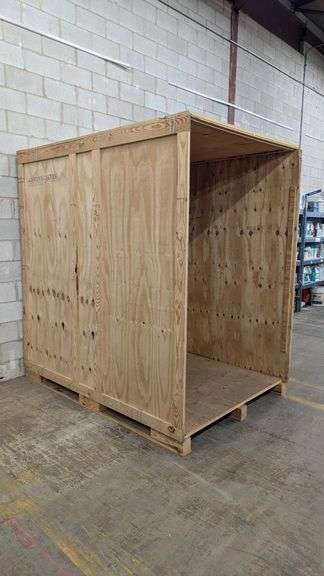 (1) Single Caseworks Crate - 7 ft Tall x 7 ft Deep x 5 ft Wide