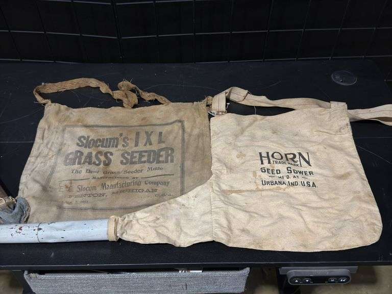 Two Vintage Seed Sowers image