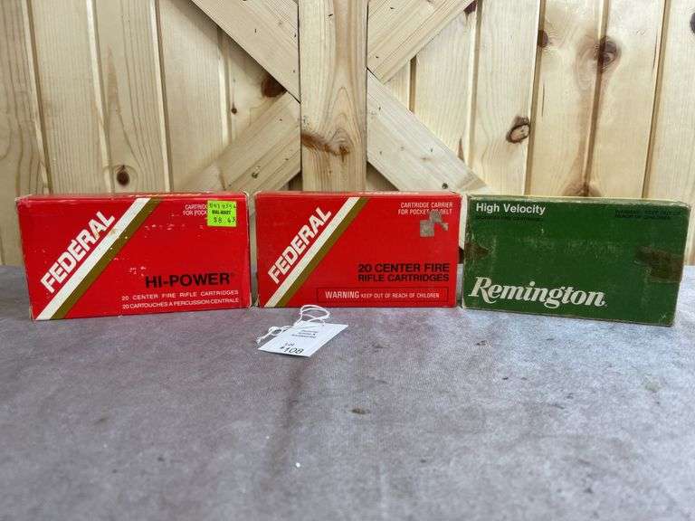 1 Box Remington 150 Gr. Core-Lokt & 2 Boxes Federal 150 Gr. SP .30-06 image