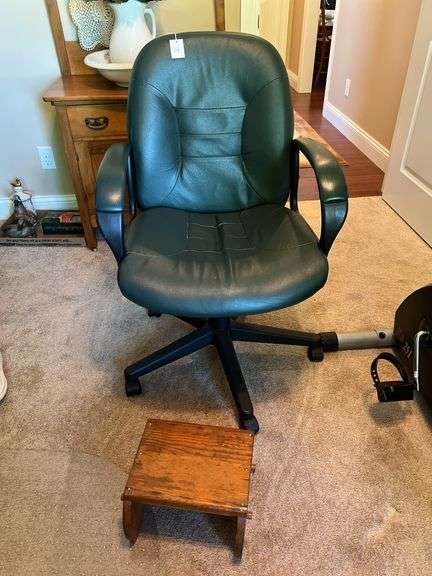Computer Chair & Step Stool image