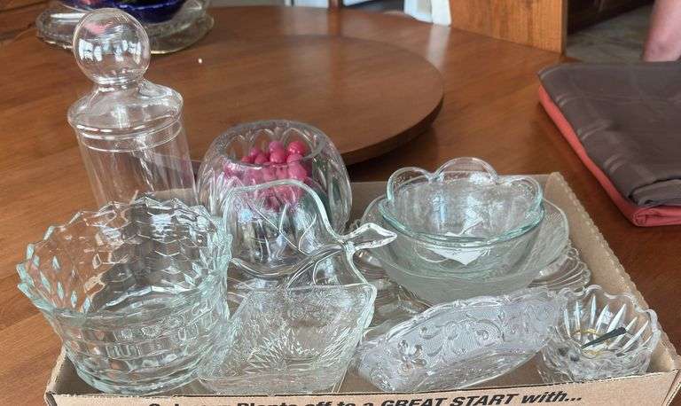 Vintage Clear Glassware image