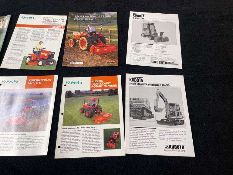 Kubota Sales Literature
