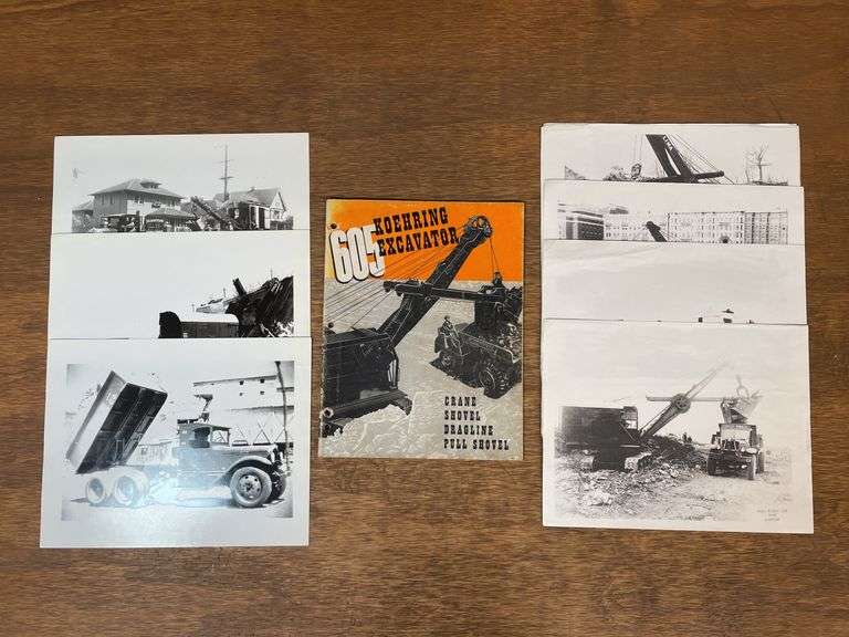 Koehring Excavator Sales Literature + Pictures image