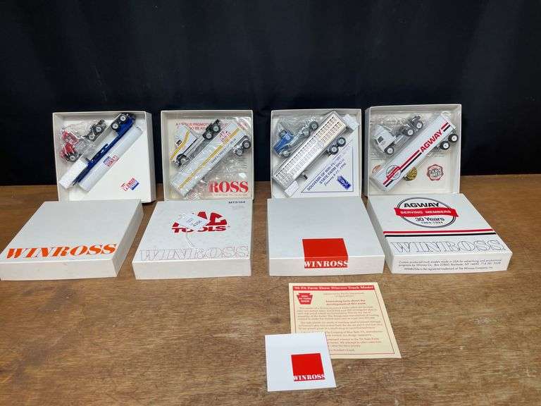 (4) 1/64 Semis NIB Winross image
