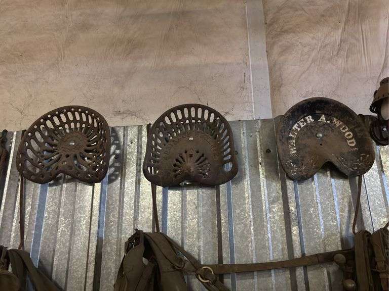 (3) Cast Iron Seats image