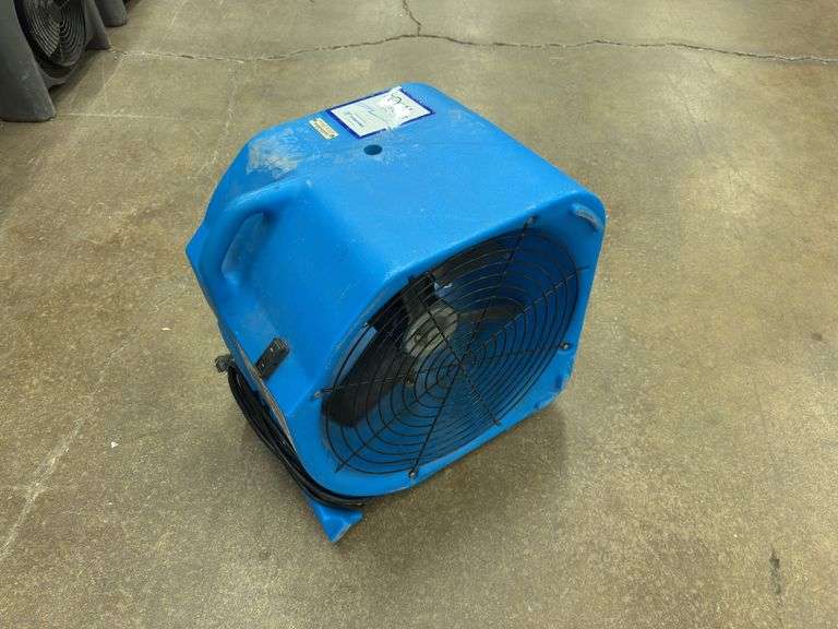 MOUNTO AM25AX 1/4hp 4000cfm Axial Fan Air Mover Floor Dryer Drum Fan