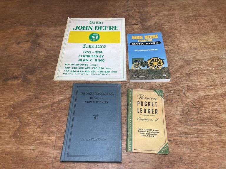 (4) John Deere Books + Pocket Ledger image