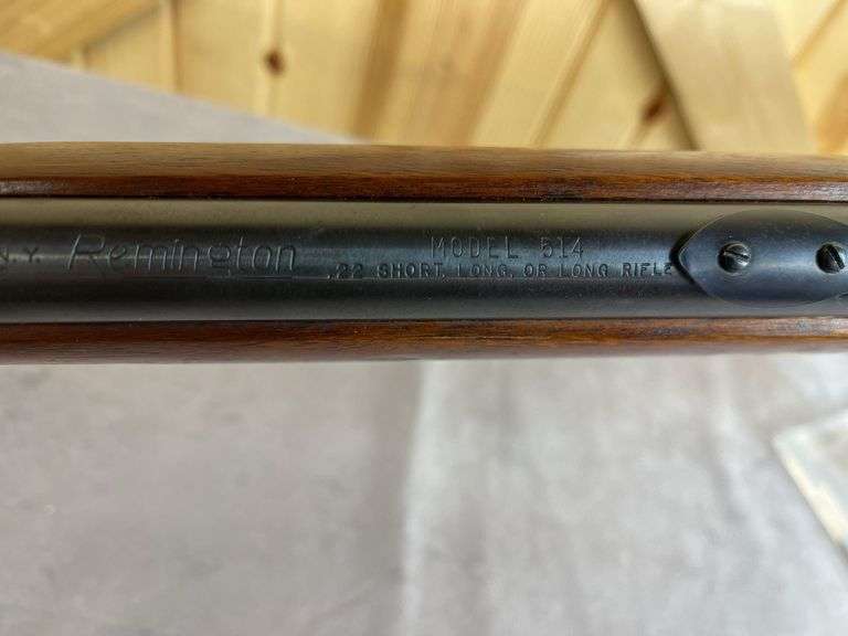 Remington Model 514 .22 Short/Long/LR Single Shot Bolt Rifle