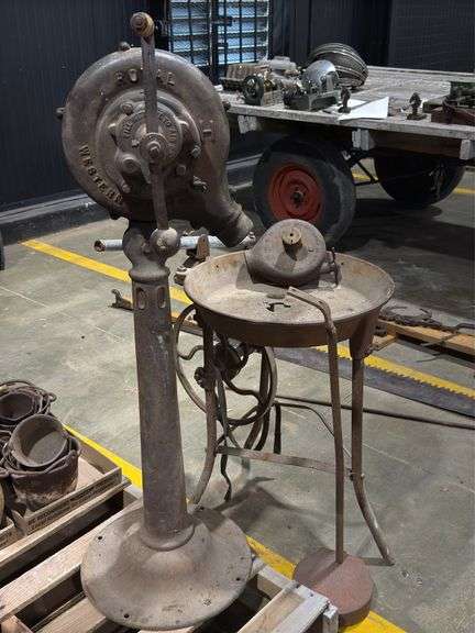 Blacksmith Forge Blowers, Forge, & Branding Iron FREE AIR image